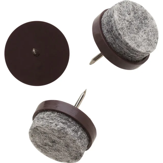 Deltafix . Meubel Vilt-Glijder. Grijs. 8-stuks. 20 mm. Anti-Kras. Stoel-bescherming. Vloer-bescherming.