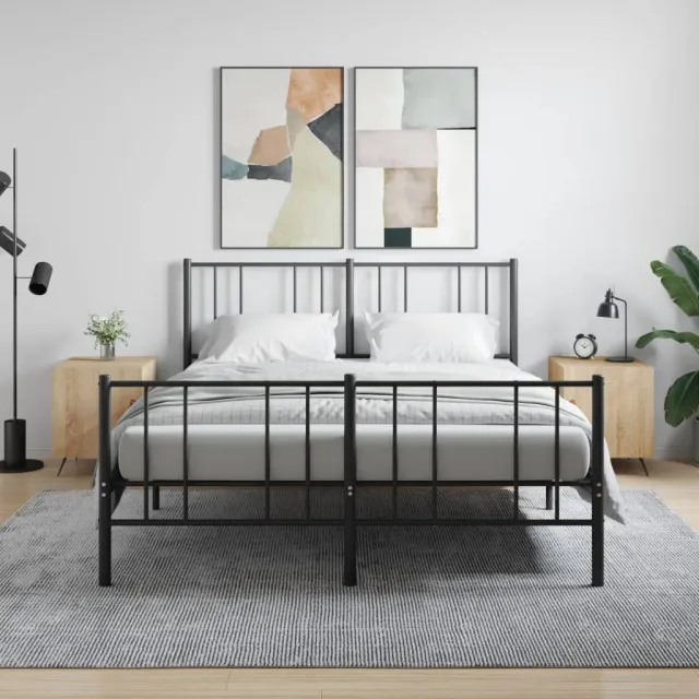 vidaXL Nachtkastjes 2 st 40x40x50 cm bewerkt hout sonoma eikenkleurig, foto 2