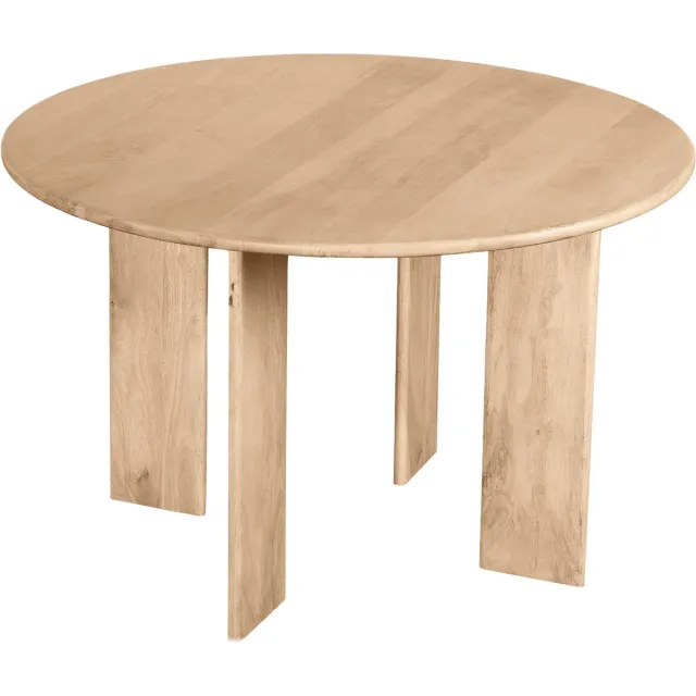 Lewis & Loft Eettafel Lila -Rond ⌀120 - FSC®-gecertificeerd mangohout - Naturel