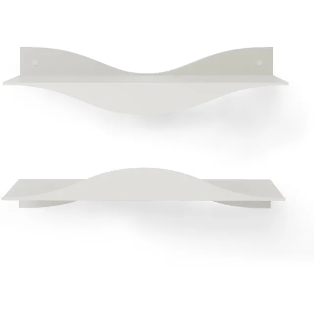 Umbra Surf wandplanken, set van 2 zand