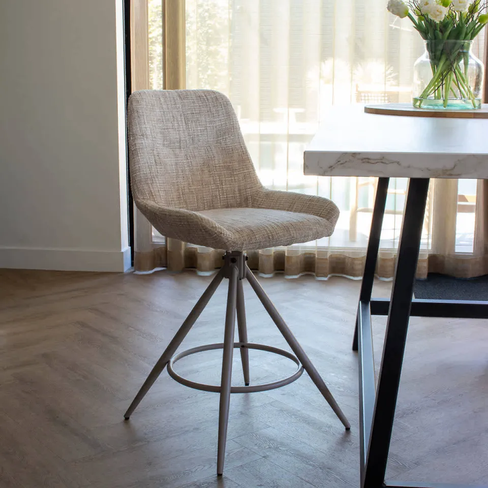 Giga Meubel barkruk Senna greige, foto 6