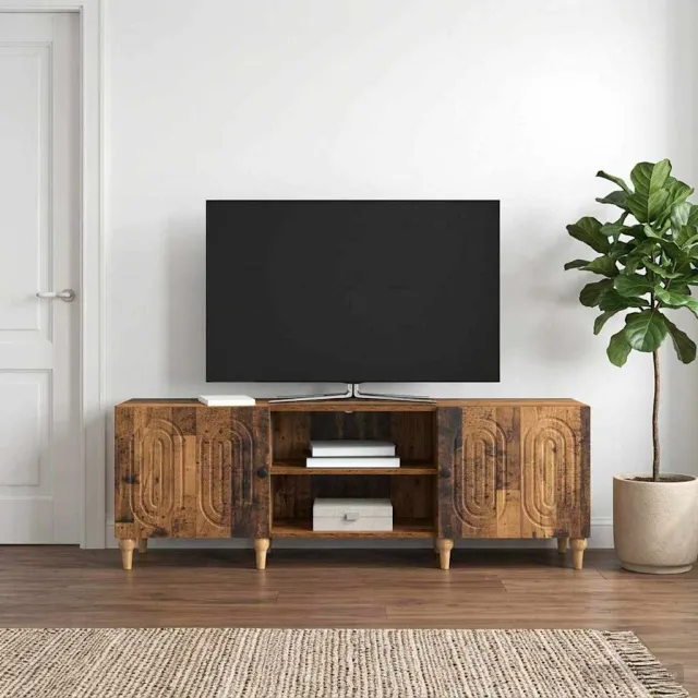 vidaXL TV-kast 150 x 31 x 50 cm Oud hout Bewerkt hout bruin, foto 2