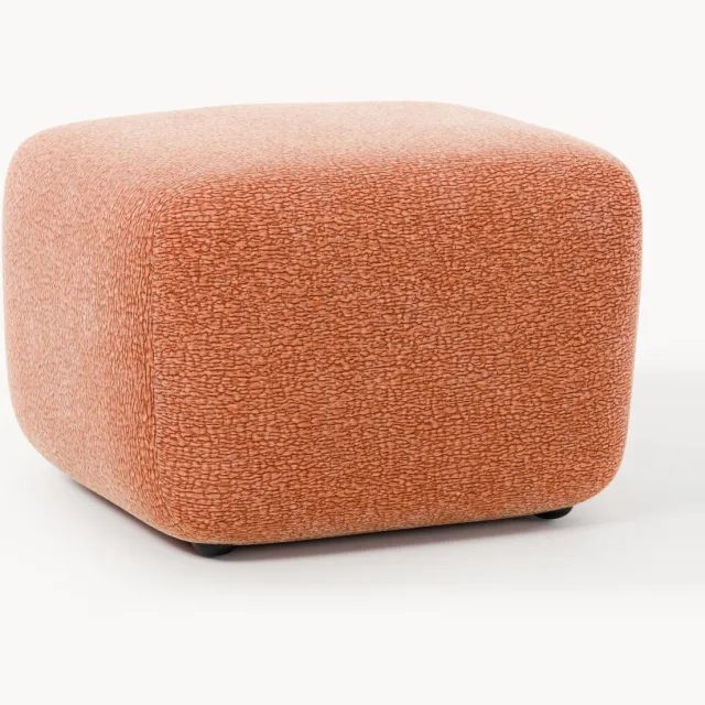 Westwing Collection Voetenbank Wolke Terracotta