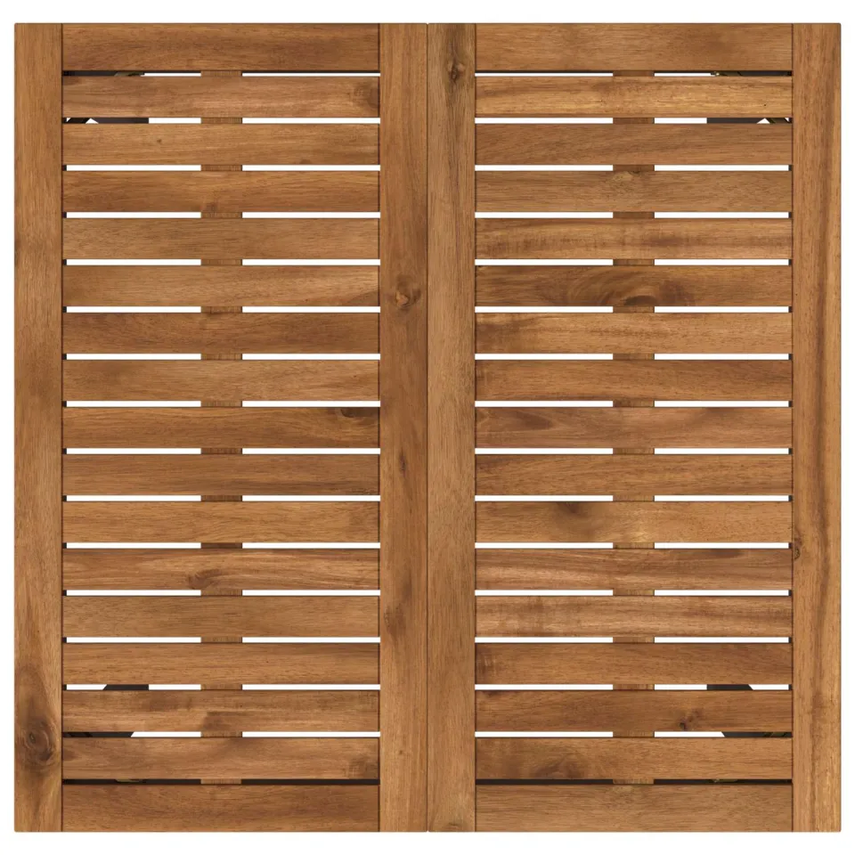 vidaXL Tuinbar Tafel NAARDEN Naturel en Zwart 70 x 68,5 x 105 cm, foto 4