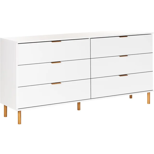Beliani WALPOLE - Ladekast - Wit - Hout