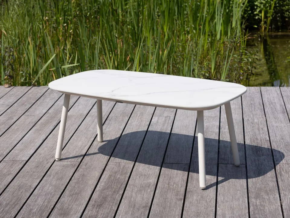 Bellagio tuinmeubelen Bellagio Caronia lounge tuintafel 100x55x38cm taupe, foto 3