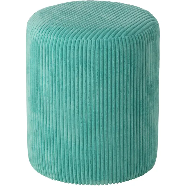 J-Line kruk Bont - hout - turkoois Blauw