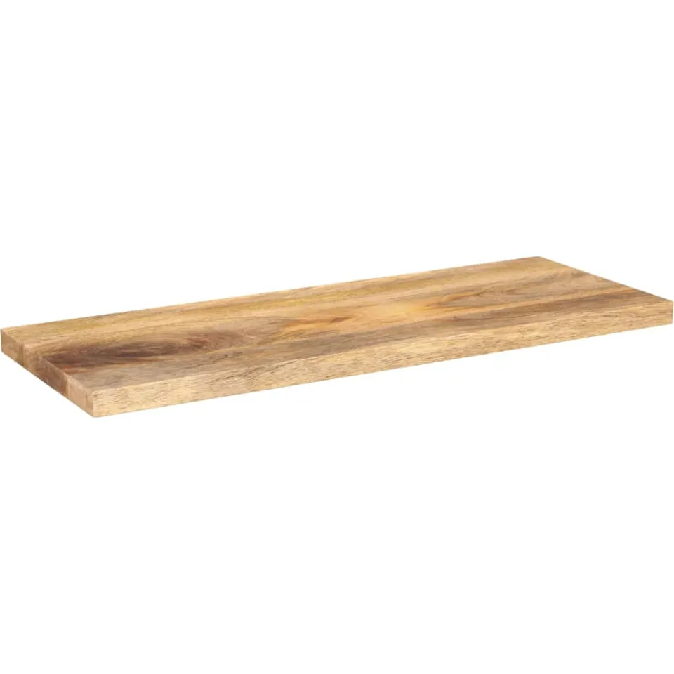 vidaXL Tafelblad rechthoekig 80x20x3,8 cm massief mangohout Bruin