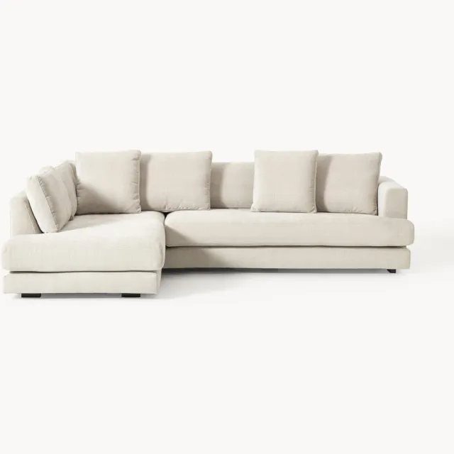 Westwing Collection Hoekbank Tribeca Beige