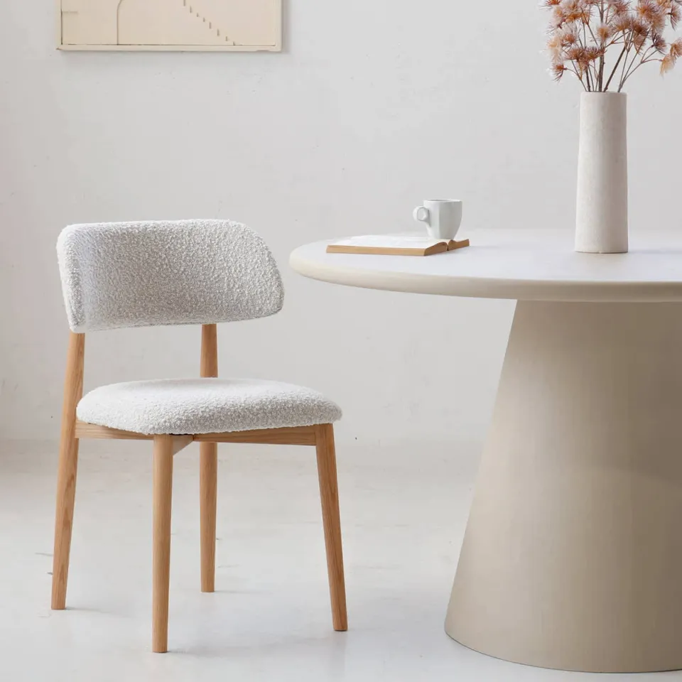 Giga Meubel eetkamerstoel Lexi eikenhout beige, foto 7