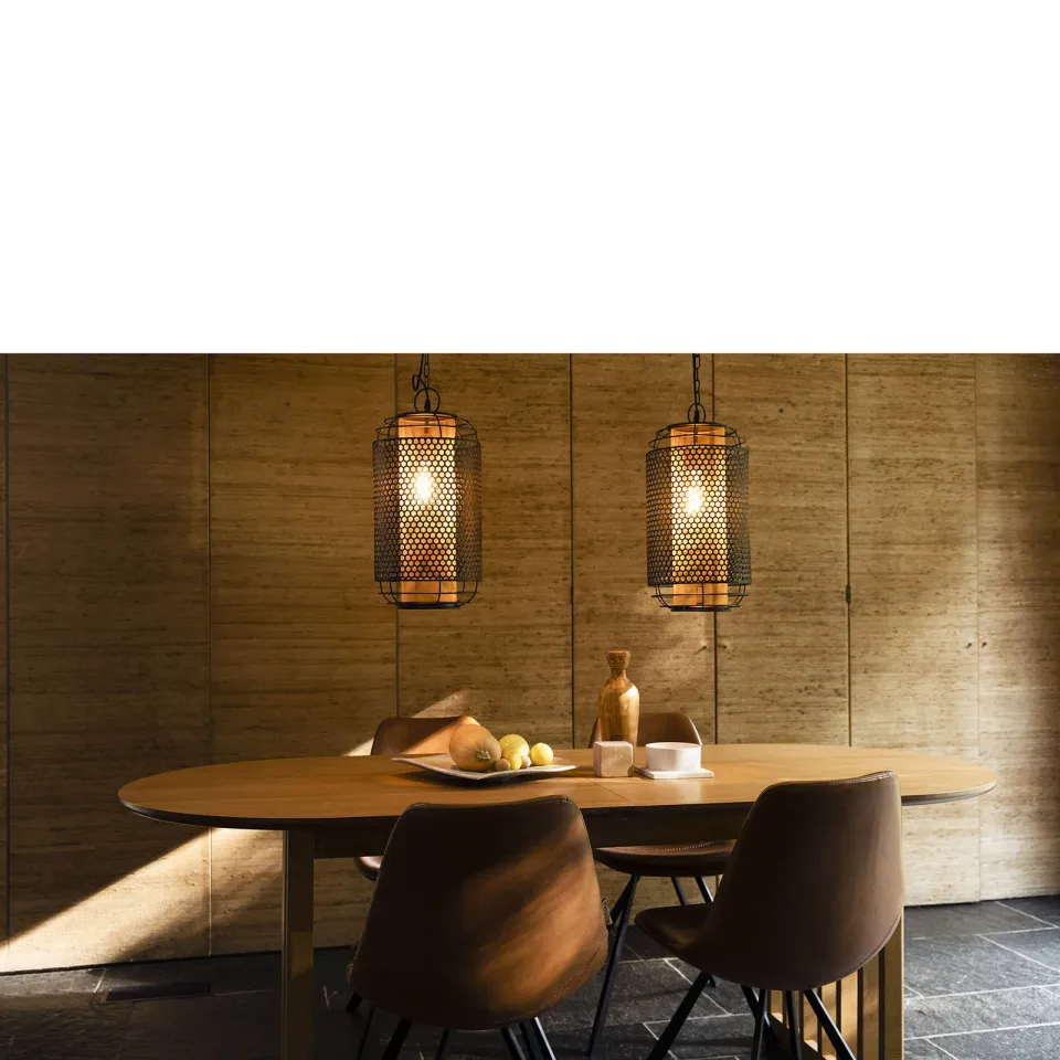 Dutchbone eetkamertafel Barlet naturel, foto 5
