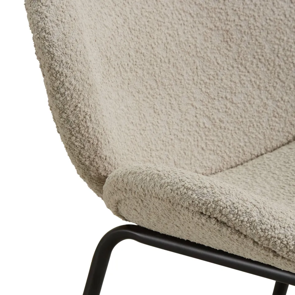 NOUS Living Noa eetkamerstoel taupe, foto 6