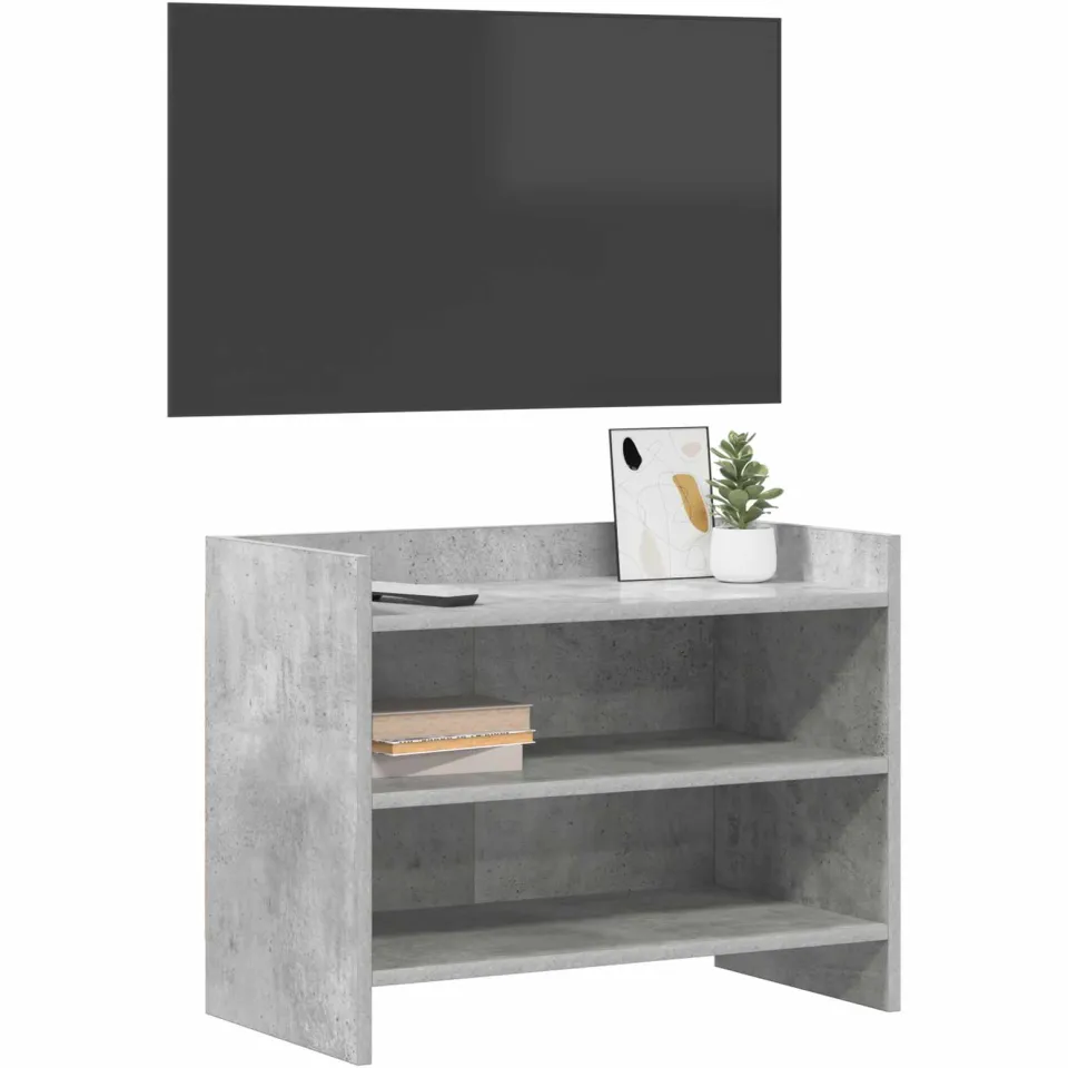 vidaXL TV-kast 60 x 33 x 47 cm Betongrijs Bewerkt hout grijs, foto 3