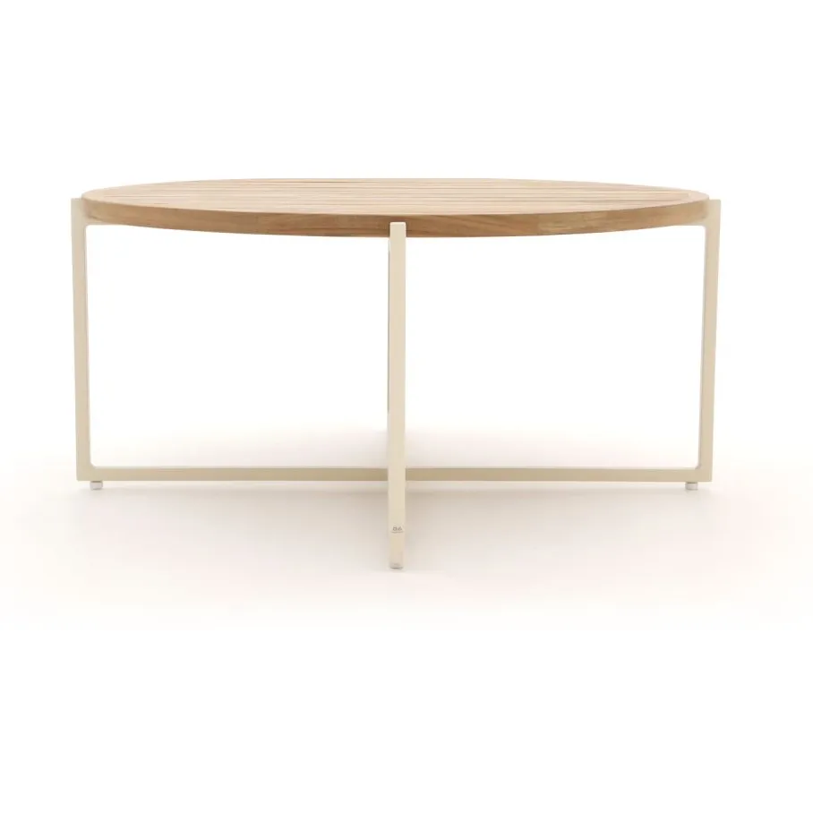 Apple Bee Condor lounge tuintafel ø 94cm (h: 44) grijs, foto 4