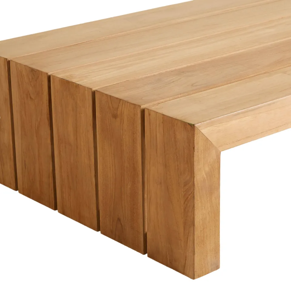 Studio LIVIT teak ligbed Cabanas naturel, foto 4