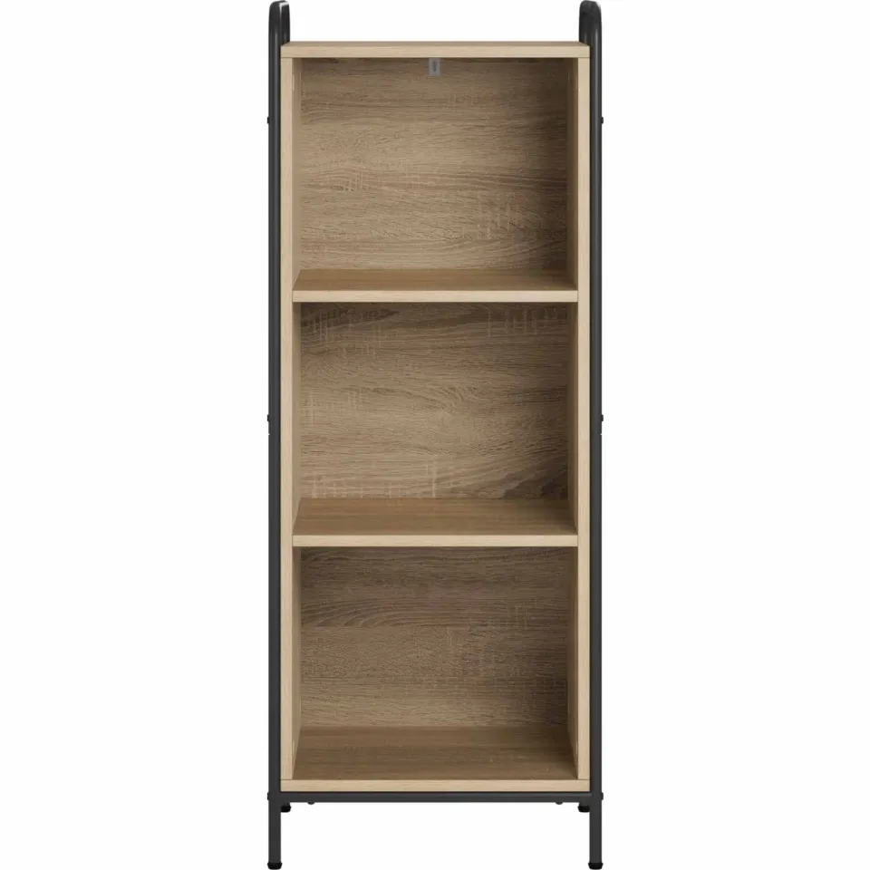 vidaXL Boekenkast 55,5 x 33 x 174 cm Bewerkt hout Sonoma Eiken Bruin