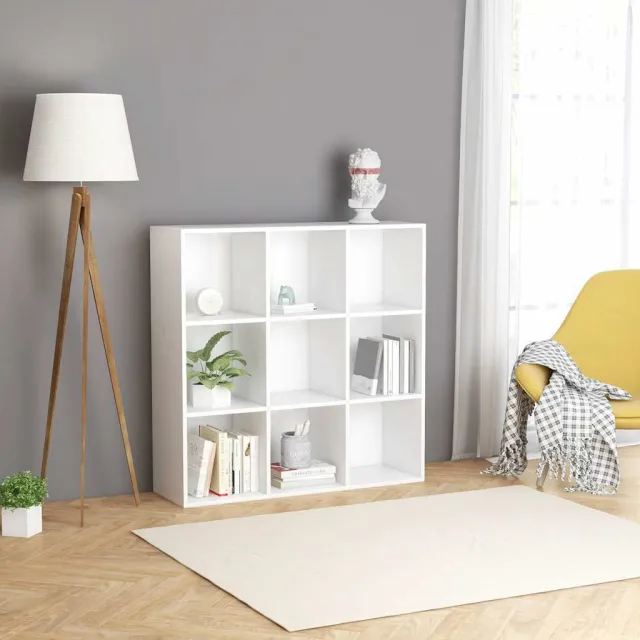 vidaXL Boekenkast 98x29x97,5 cm bewerkt hout wit, foto 2