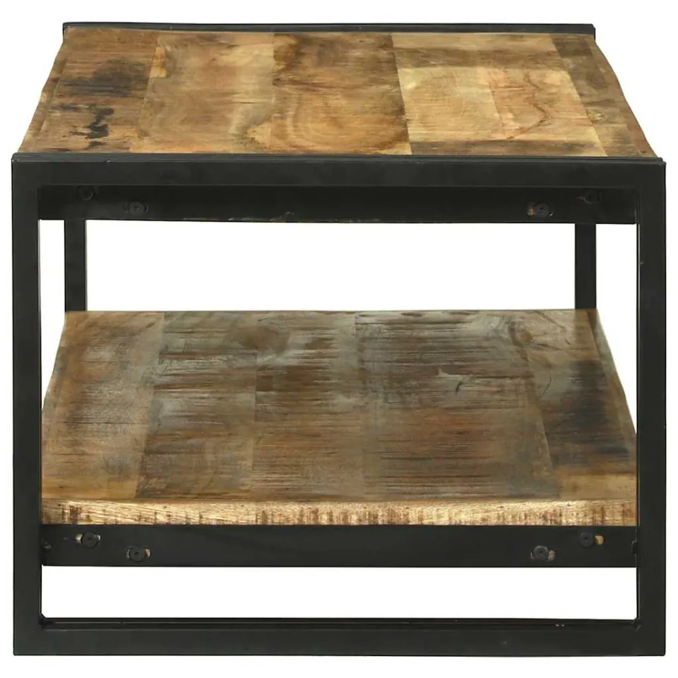 vidaXL Salontafel Bruin 120 x 50 x 38 cm Massief Mango Hout, foto 3
