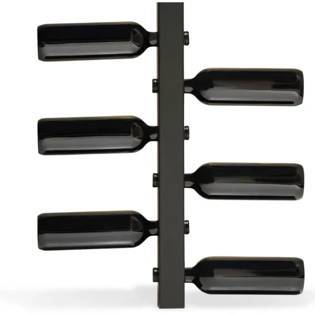 Steelful VINOVA Wijnrek - Zwart / 8 Flessen - 76 cm (Lengte), foto 4