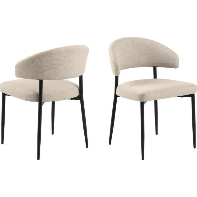 Eetkamerstoel Catania Beige - Giga Living