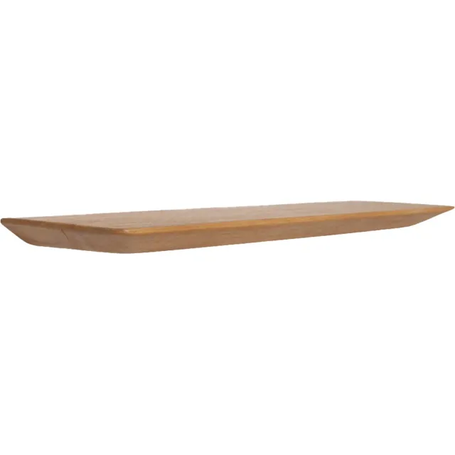 Raw Materials Craftsman wandplank - Zwevend - 60 cm - Teakhout Bruin