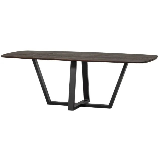 WOOOD Tablo tafelpoot mat zwart matt black