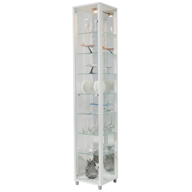 Wehkamp Home Lucero vitrinekast wit