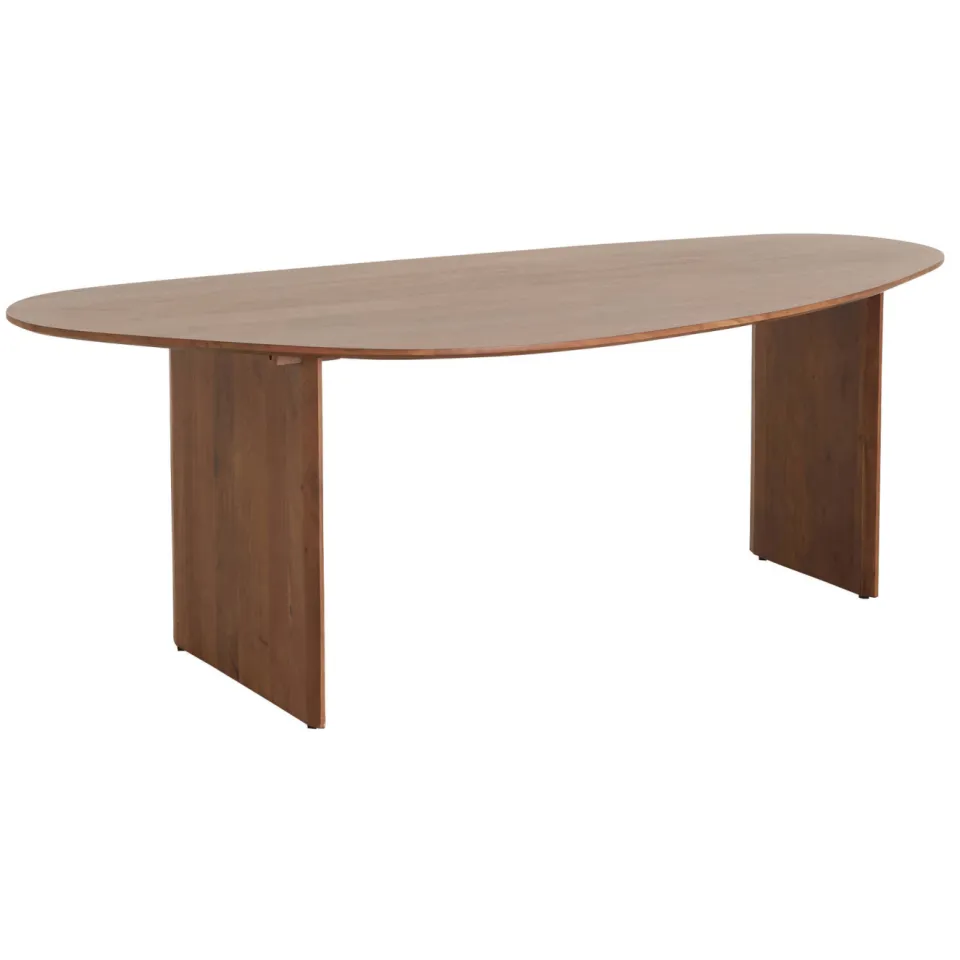 NOUS Living eetkamertafel Shae walnoot, foto 4