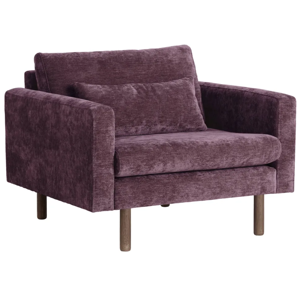 NOUS Living fauteuil Adam burgundy, foto 2