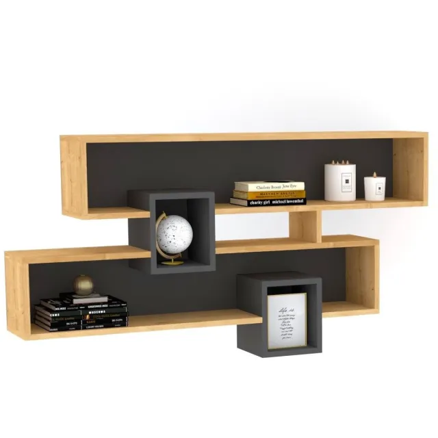 Arabic House Wandplank Karen Melamine Saffier Antraciet