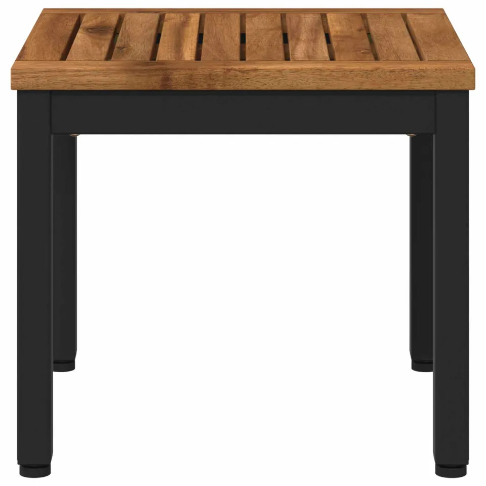 vidaXL Salontafel NAARDEN Naturel en Zwart 40 x 40,5 x 36 cm, foto 3