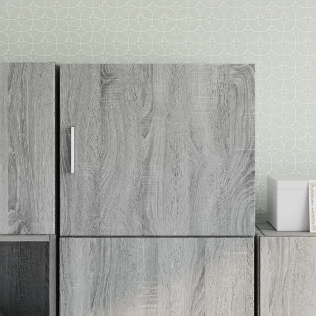 vidaXL Wandkast 45x42,5x40 cm bewerkt hout grijs sonoma eikenkleurig, foto 2
