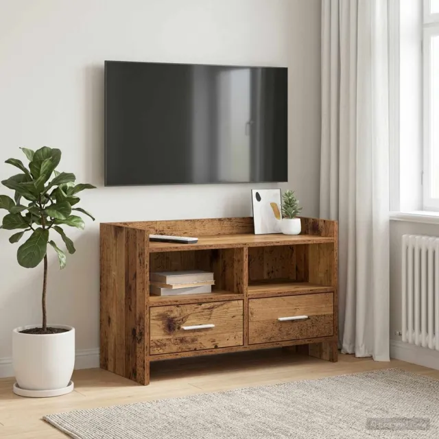 vidaXL TV-kast 71,5 x 33 x 47 cm Oud hout Bewerkt hout bruin, foto 2