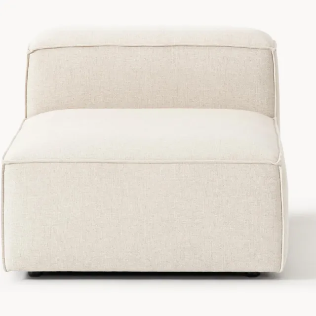Westwing Collection Middelste module Lennon van linnenmix Beige