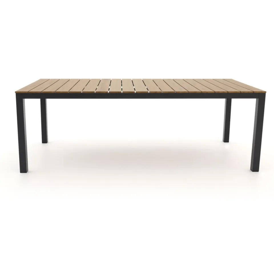 Bellagio tuinmeubelen Bellagio Fidenza dining tuintafel 220x100x75cm Bruin