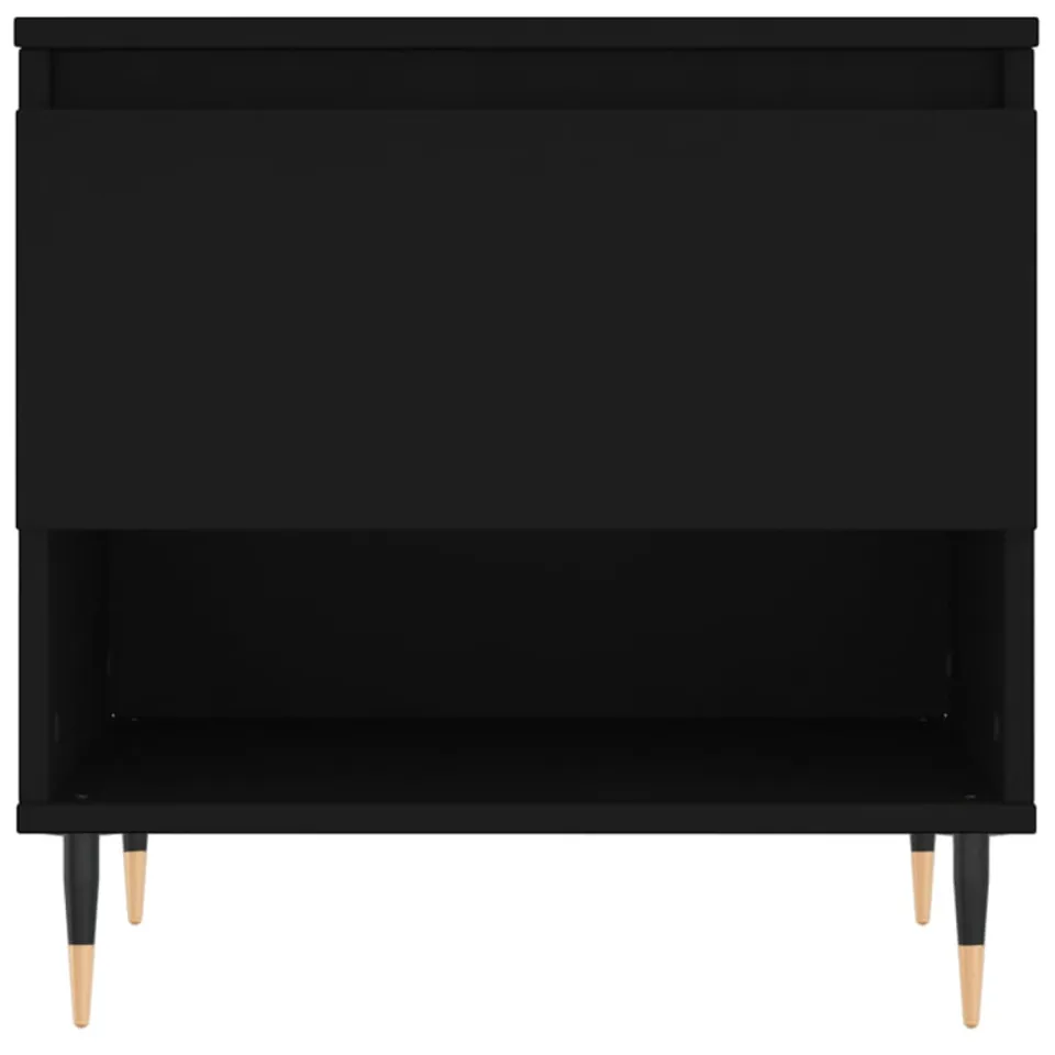 vidaXL Salontafels 2 st 50x46x50 cm bewerkt hout zwart, foto 5