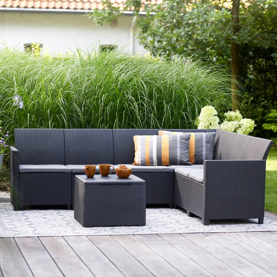 Keter Claire hoek loungeset antraciet, foto 2