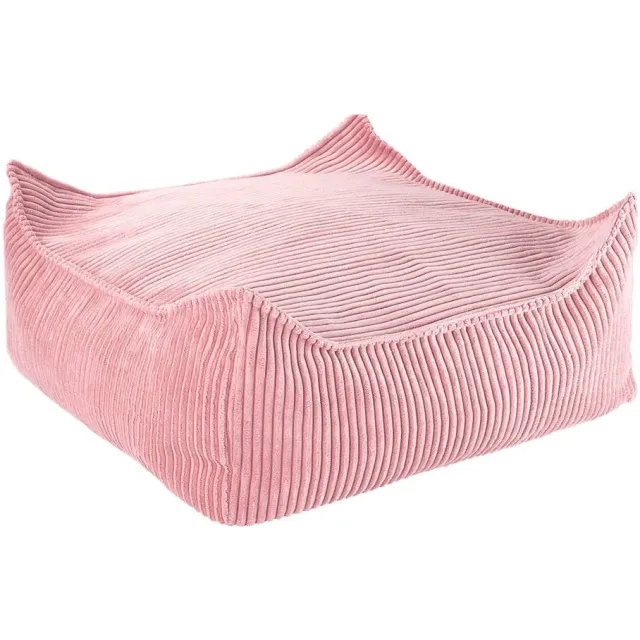 Wigiwama Roze Mousse Vierkante Ottoman