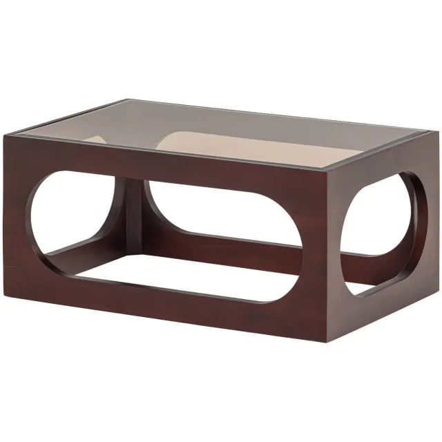WOOOD Trax Salontafel - Acaciahout - Bruin - 35x77x50 brown