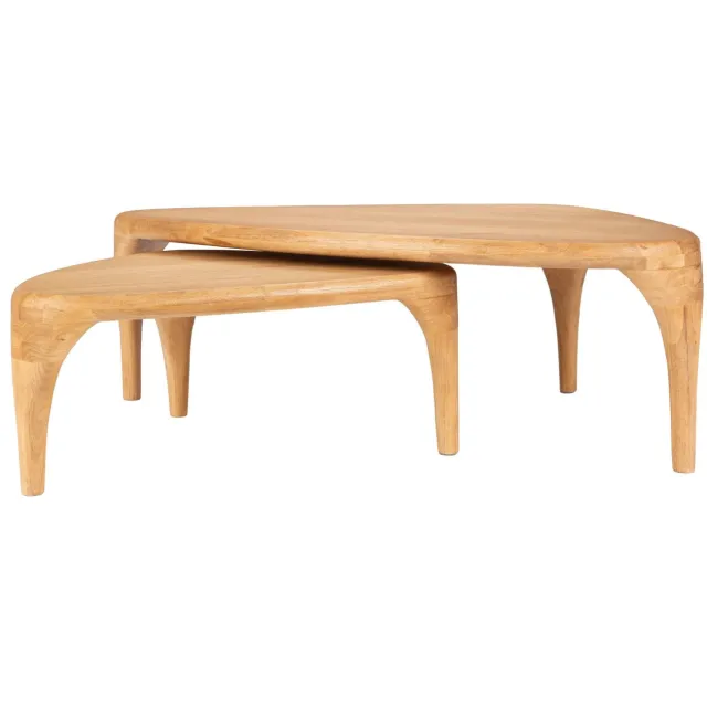 Zuiver salontafel Isla (set van 2) Beige