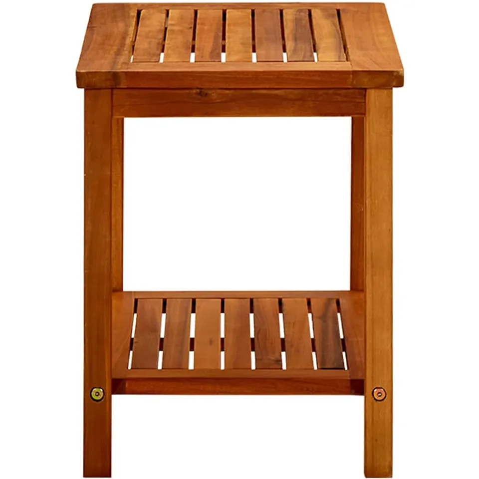 vidaXL Salontafel 50x35x45 cm massief acaciahout bruin, foto 3