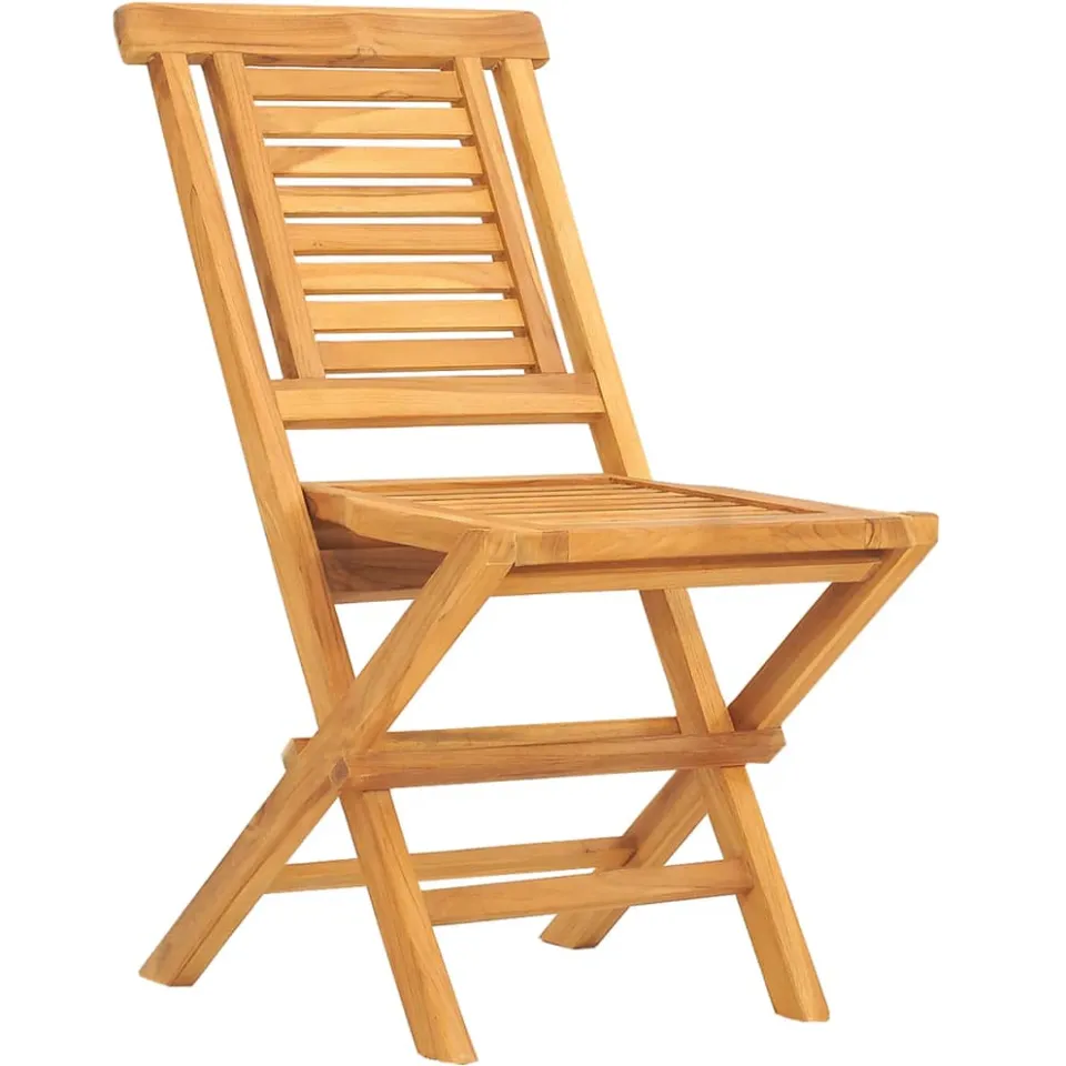 vidaXL 7-delige Tuinset massief teakhout bruin, foto 4