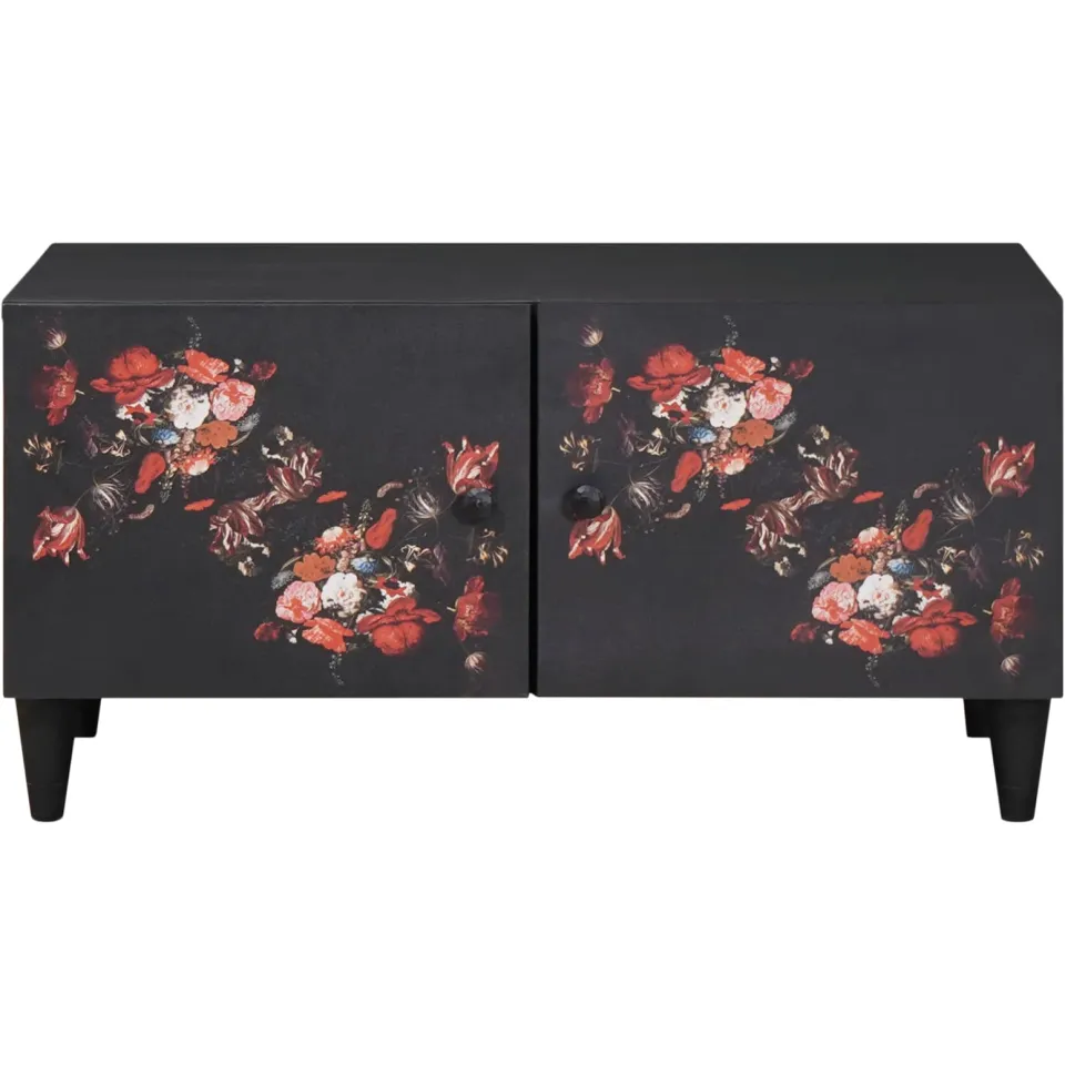 vidaXL Salontafel Multikleur 80 x 50 x 40 cm Massief Mango Hout meerkleurig, foto 3