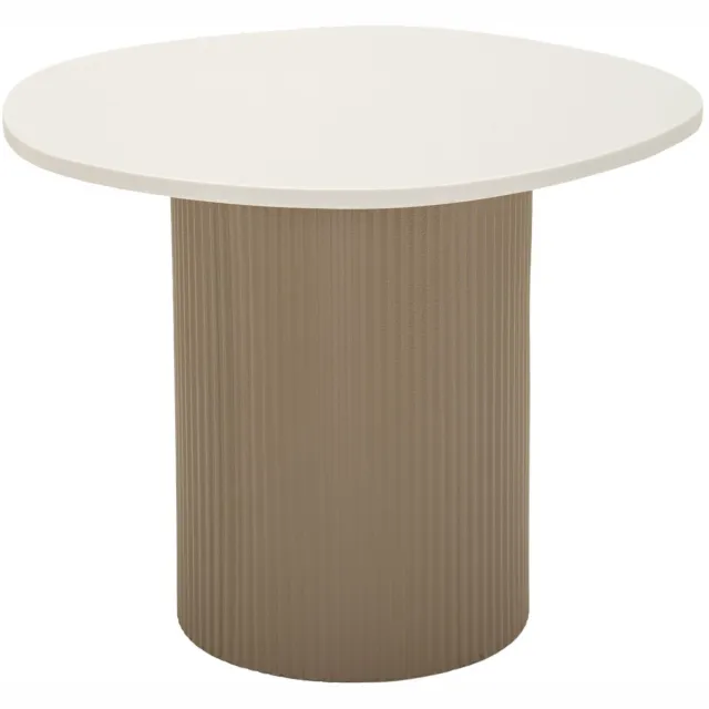 Mauro Ferretti Bijzettafel Frankfurt Marble End Table 46×48×39 cm Grijs