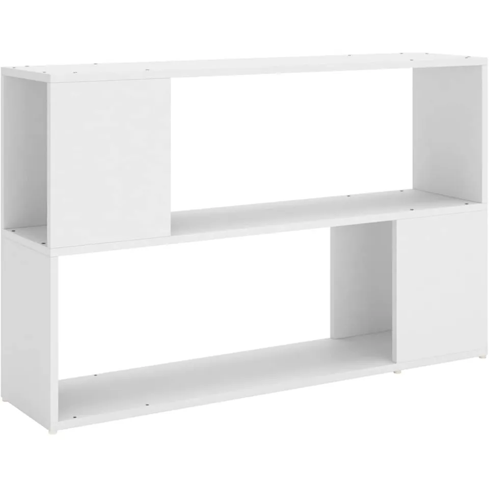 vidaXL Boekenkast 100x24x63 cm bewerkt hout wit