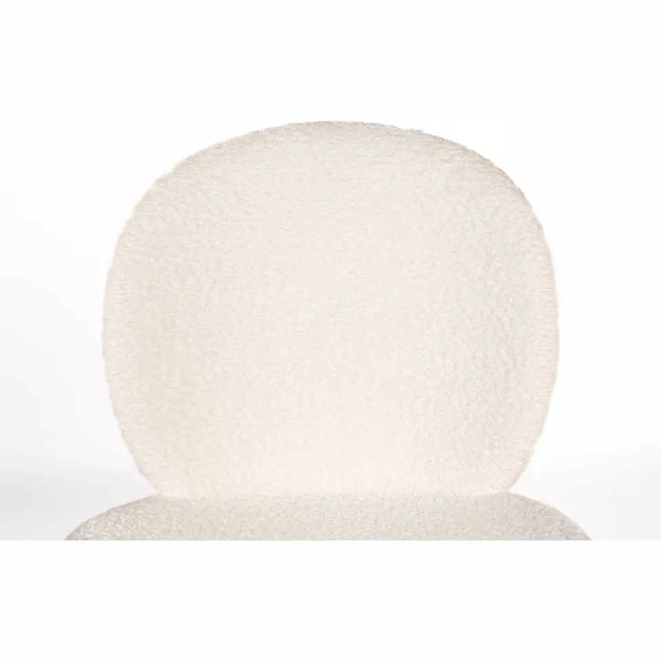 Zuiver Bonnet eetkamerstoel off white, foto 7