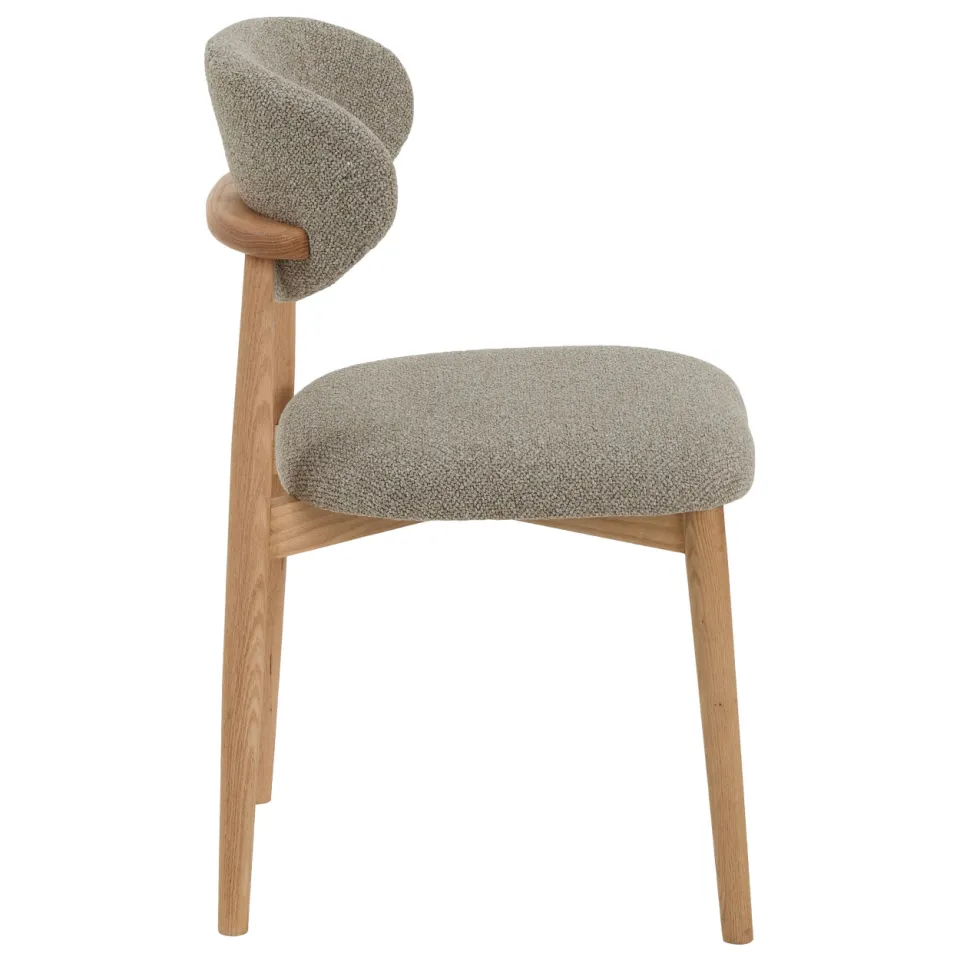 NOUS Living Clair eetkamerstoel taupe, foto 5