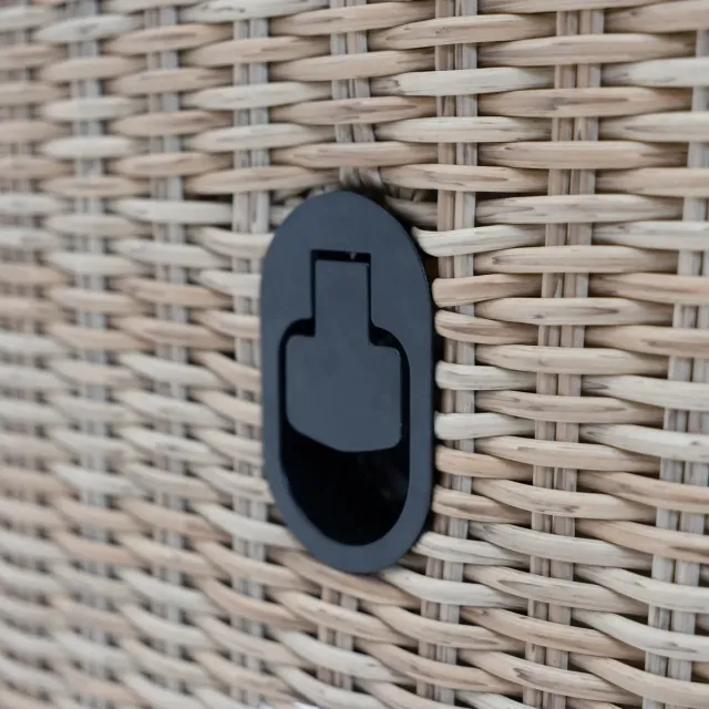 Eurofar Ibiza Lounge stoel rattan Bruin