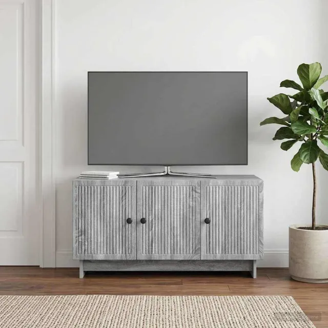 vidaXL TV-kast 99 x 34,5 x 50 cm Grijs sonoma Bewerkt hout