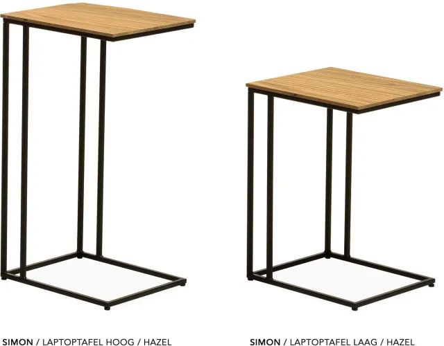 Maxfurn Laptoptafel | hoogte 68cm | Zeer krasvast | Kleur: Hazel